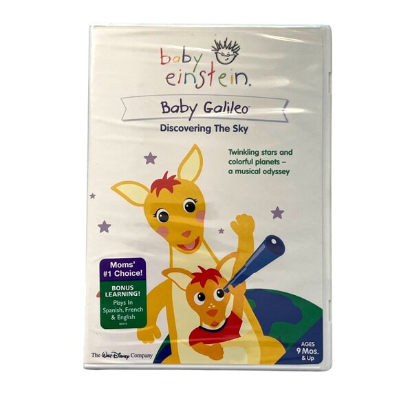 Baby Einstein Baby Galileo Discovering The Sky DVD 2003 Educational New Sealed - Picture 1 of 4